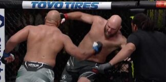 WIDEO: Ben Rothwell znokautowany w 32 sekundy! Marcos Rogerio de Lima błyskawicznie kończy rywala
