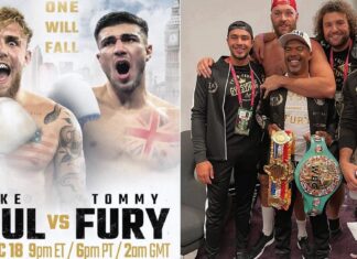 Tyson Fury: ”Jeżeli Tommy nie znokautuje Jake’a Paula, to nie ma po co wracać do domu”