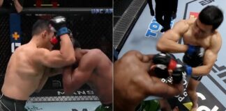 Da Un Jung wciąż niepokonany w wadze półciężkiej UFC. Koreańczyk mocnymi łokciami rozbił Kennedy’ego Nzechukwu