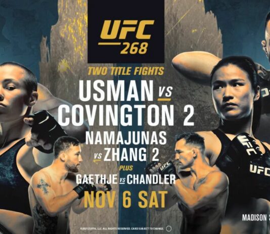 Upubliczniono wyniki sprzedaży PPV z UFC 268: Kamaru Usman – Colby Covington 2