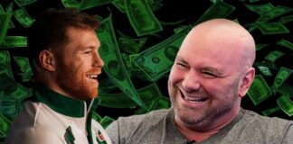 Dana White zdradził, ile pieniędzy postawił na wygraną „Canelo” przed czasem canelo dana white