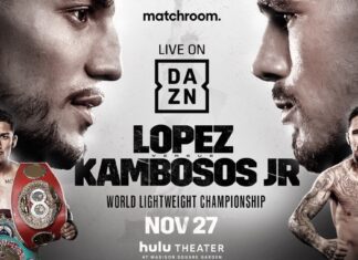 Teofimo Lopez wyjdzie z kontuzją do walki z Kambososem Jr.