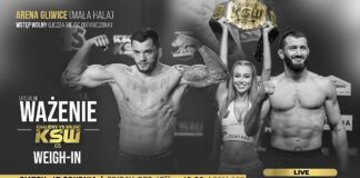 KSW 65: Oficjalna ceremonia ważenia przed galą – informacje