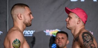 Ceremonia oficjalnego ważenia przed galą Babilon MMA 27 oraz wywiady z bohaterami gali