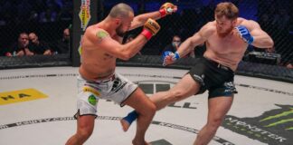 Chuzhigaev pokonuje Narkuna. KSW przypomina mistrzowską walkę (WIDEO) Narkun Chuzhigaev ibragim