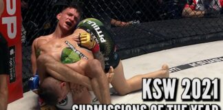 Najlepsze poddania roku 2021 w KSW (WIDEO)
