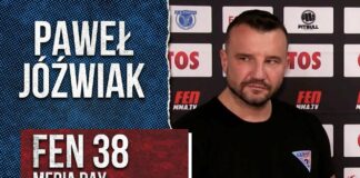 O Marcinie Najmanie, FEN 38, Polsacie i Prime Show MMA – Paweł Jóźwiak przed galą w Ostrowie Wlkp.