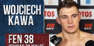 W końcu przed czasem – Wojciech Kawa szczęśliwy po zwycięstwie na gali FEN 38