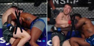WIDEO: Odklepał na sekundę przed końcem rundy! Kyle Daukaus poddał Jamiego Picketta