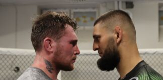 Michael Bisping o treningach Tilla z Chimaevem: „On pracuje ostro, trenuje jak sku*****n” chimaevtill