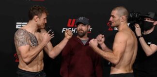 UFC Fight Night: Hermansson vs Strickland – wyniki ważenia i spotkania twarzą w twarz (WIDEO)