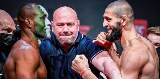 Dana White: „Walka Usmana z Khamzatem najpewniej przerodzi się w stójkową wojnę” chimaev khamzat kamaru usman