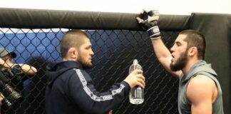 „Zbyt mocno się denerwuje” – Islam o Khabibie w narożniku khabib nurmagomedov islam makhachev