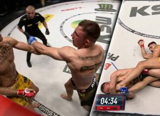 KSW przypomina pierwszą walkę Bartosińskiego z Grzebykiem (WIDEO) ksw 67 bartosinski grzebyk