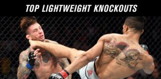 10 najlepszych nokautów w wadze lekkiej w historii UFC