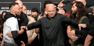Wielkie emocje! Ostatnie spotkania twarzą w twarz przed UFC 272 + wyniki ważenia (WIDEO)
