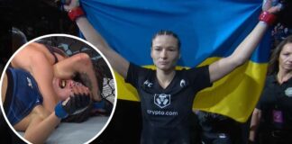 „Chwała Ukrainie!” – Maryna Moroz z emocjonalną przemową po wygranej na UFC 272 (WIDEO)