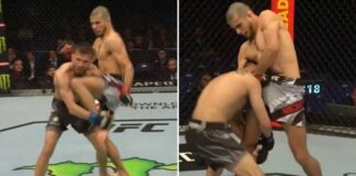 Wejście smoka Muhammada Mokaeva – Latające kolano i poddanie w 58 sekund na gali UFC w Londynie (WIDEO)