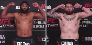 Wyniki oraz wideo z ważenia przed galą UFC Columbus
