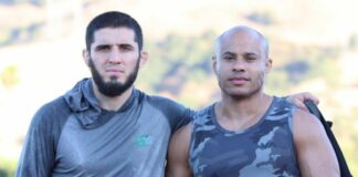 „Dana może gadać co chce” – Makhachev o tym czy odrzucił walkę z Rafaelem dos Anjosem na UFC 272