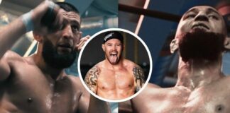 Khamzat Chimaev komentuje walkę Covingtona i Masvidala. „Chaos” odpowiada