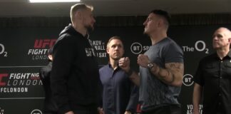 Spotkania twarzą w twarz przed UFC w Londynie (WIDEO)