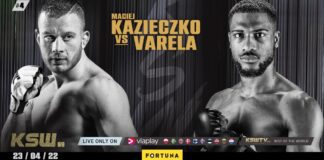 Maciej Kazieczko kontra Wilson Varela na gali KSW 69