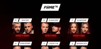 FAME MMA 14 – karta walk, godziny transmisji
