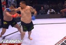 Brutalny nokaut obrotowym backfistem na gali Fury FC 59 (WIDEO)