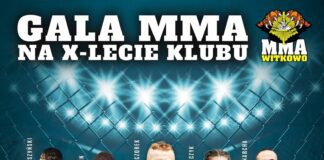 Gala MMA na X-lecie klubu MMA Witkowo – karta walk