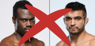 Uriah Hall nie zawalczy z Andre Munizem podczas UFC Vegas 51