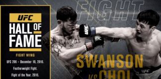 Cub Swanson i Doo Ho Choi trafią do Galerii Sław UFC za fenomenalny pojedynek