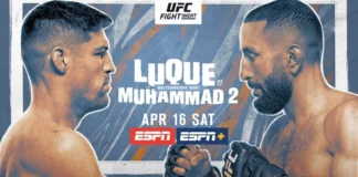 UFC Fight Night: Luque vs Muhammad 2 – wyniki gali