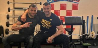 Zdjęcie dnia: „Robocop” i „CroCop” na wspólnym treningu mirko cropoc soldić