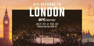 Oficjalnie! Organizacja UFC w lipcu wróci do Londynu