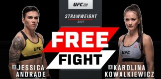 UFC przypomina starcie Andrade z Kowalkiewicz (WIDEO)