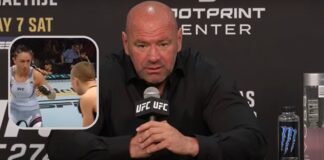 „Odpłynąłem w połowie” – Dana White o „walce” Namajunas z Esparzą