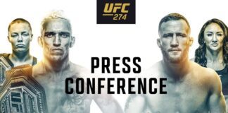 Konferencja prasowa przed UFC 274 z udziałem m.in. Fergusona, Gaethjego i Oliveiry na żywo od 01:00