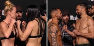 UFC Vegas 55: Holm vs Vieira – wyniki ważenia i spotkania twarzą w twarz