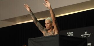 Charles Oliveira nie zrobił wagi przed UFC 274! Brazylijczyk stracił pas mistrzowski (WIDEO)