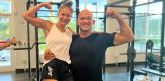 Zdjęcie dnia: Karolina Kowalkiewicz na wspólnym treningu z Juniorem dos Santosem kowalkiewicz jds