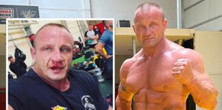 „Gonią, gonią, mordę rozbijają” – „Pudzian” z rozbitym nosem na sparingach przed KSW 70 pudzianowski mariusz