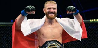 UFC przypomina jak Jan Błachowicz zdobył pas mistrza wagi półciężkiej (WIDEO)