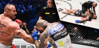 WIDEO: Tak Mariusz Pudzianowski znokautował Michała Materlę. Potężny podbródkowy zakończył walkę!