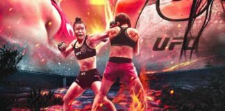 Weili Zhang publikuje świetny fanowski plakat drugiej walki z Jędrzejczyk weili zhang joanna jędrzejczyk