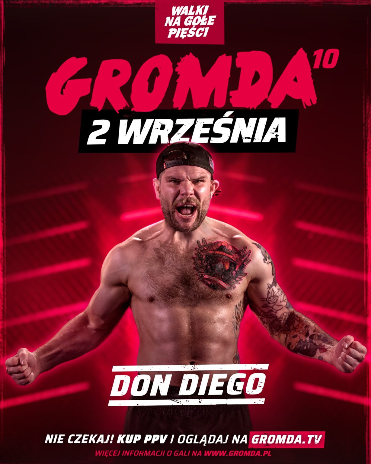 Jubileuszowa gala GROMDA 10 odbędzie się 2 września - DON DIEGO wraca