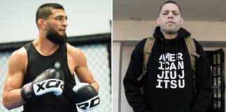 „Skopię mu tyłek i wykopię go z UFC” – Khamzat Chimaev o nadchodzącej walce z Natem Diazem