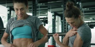 Jędrzejczyk prezentuje formę fizyczną przed walką z Zhang joanna jędrzejczyk1