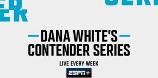 Dana White Contender Series 2022: Tydzień 7 – karta walk, godziny transmisji