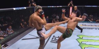 Najlepsze akcje gali UFC 276 w zwolnionym tempie (WIDEO)